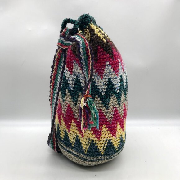 Unbranded Multi-Color Crochet Shoulder Bag - Picture 4 of 10